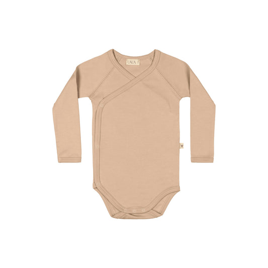UAUA - Kimono onesie with long sleeve - Romper met lange mouwen - 100% pima katoen