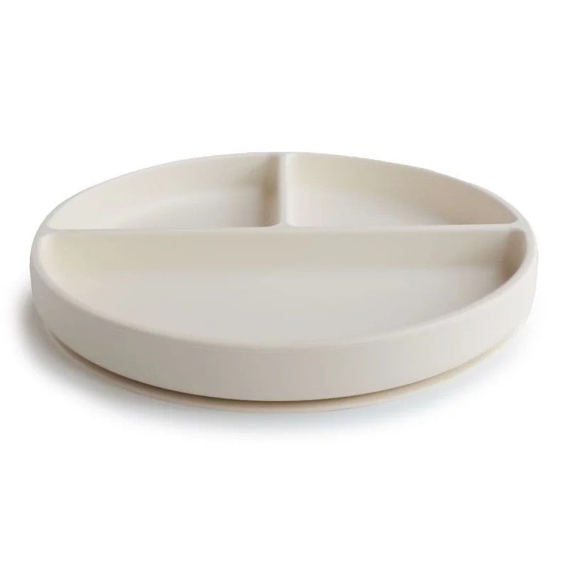 Mushie - Siliconen bord met zuignap - 100% Food-grade siliconen