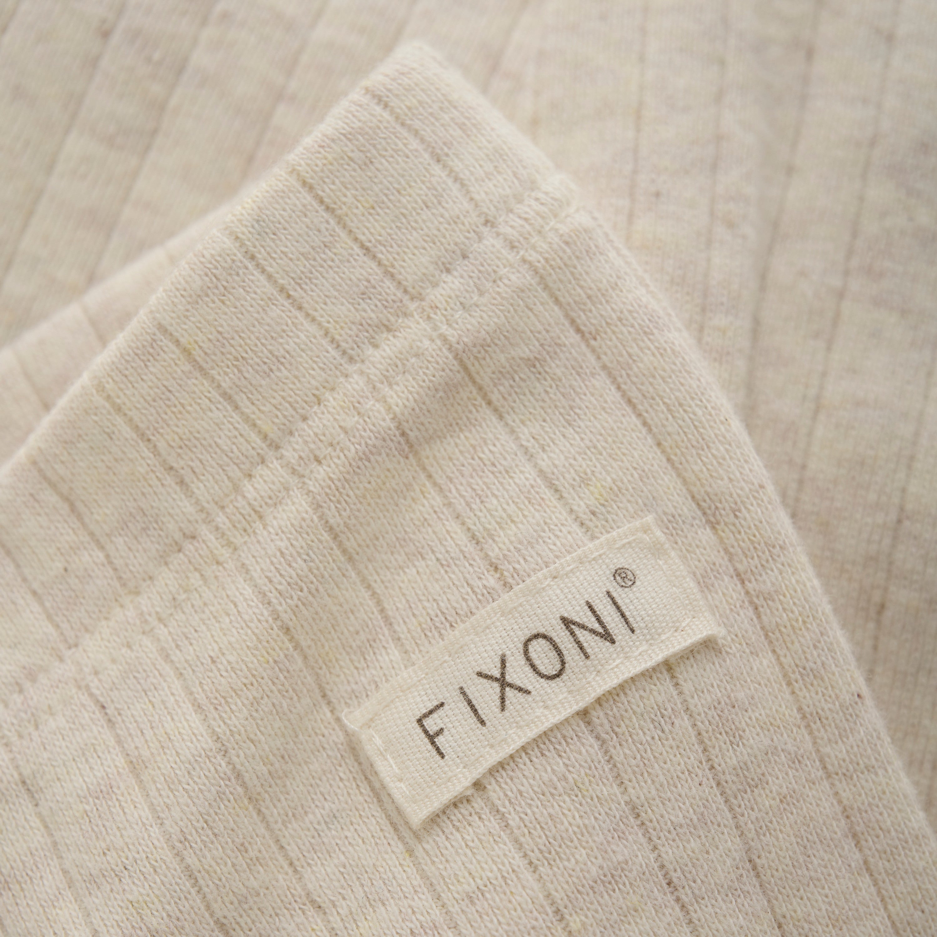 Fixoni - Leggings Melange - Rib - 100% katoen