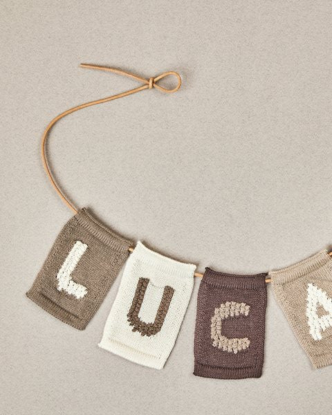 SmallStuff - Leren koord voor gebreide letters - 2 meter