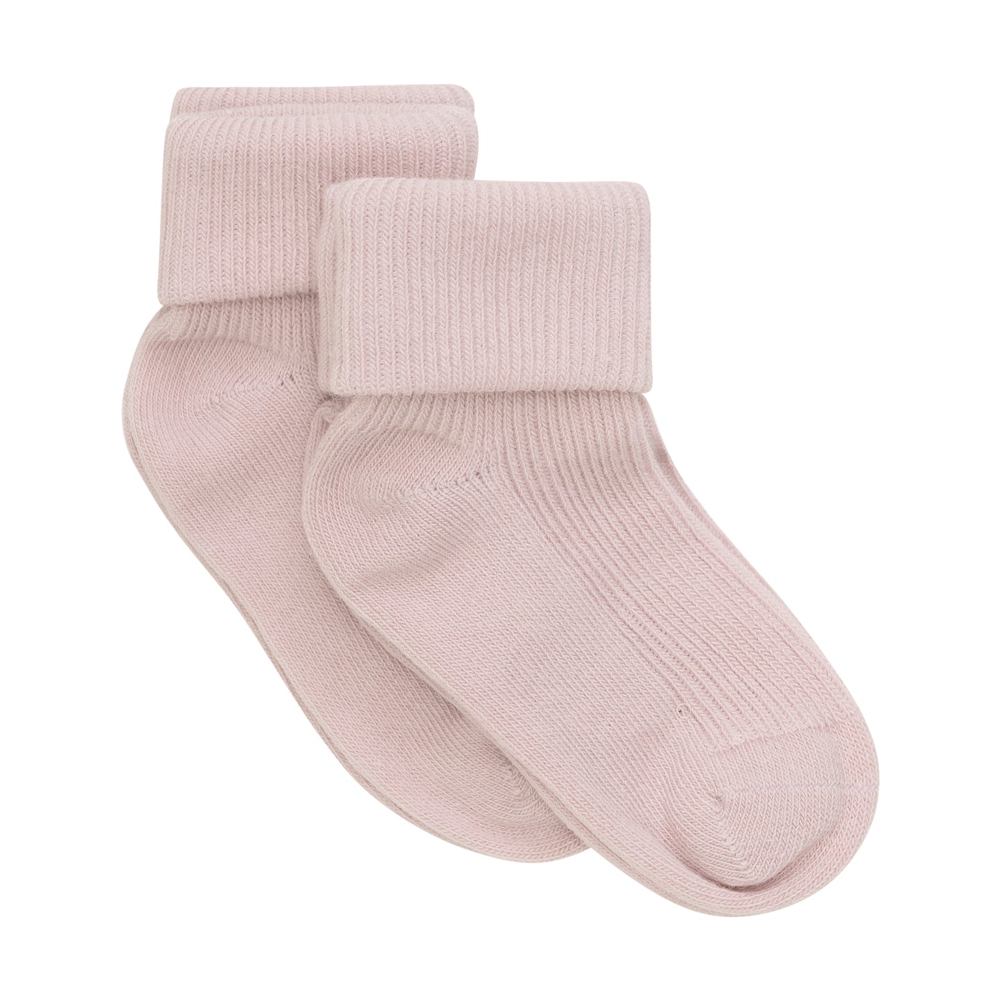 Minymo - Baby rib sock w. fold (2-pack) - Sokjes