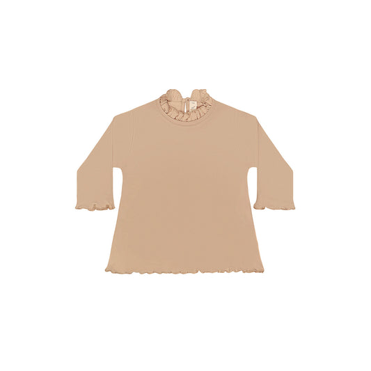 UAUA - Ruffled shirt longsleeve - Top met lange mouwen - 100% pima katoen