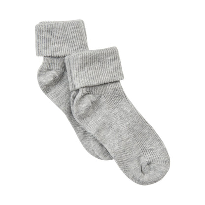 Minymo - Baby rib sock w. fold (2-pack) - Sokjes