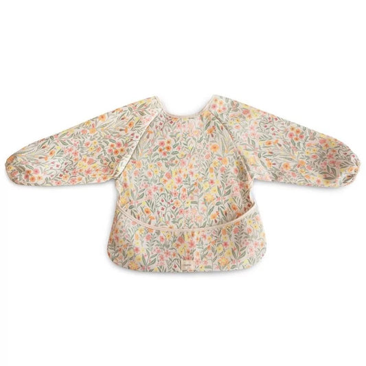 Mushie - Longsleeved Bib - Slabbetje met mouwen - 100% katoen polyester