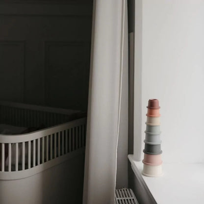 Mushie - Stapeltoren - 100% vrij van BPA, PVC en ftalaten