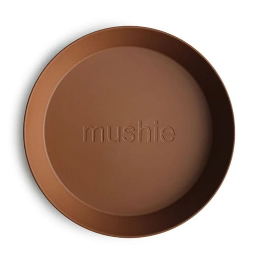 Mushie - Plates Round - Kinderservies Bord - 100% BPA-vrij polypropyleen plastic