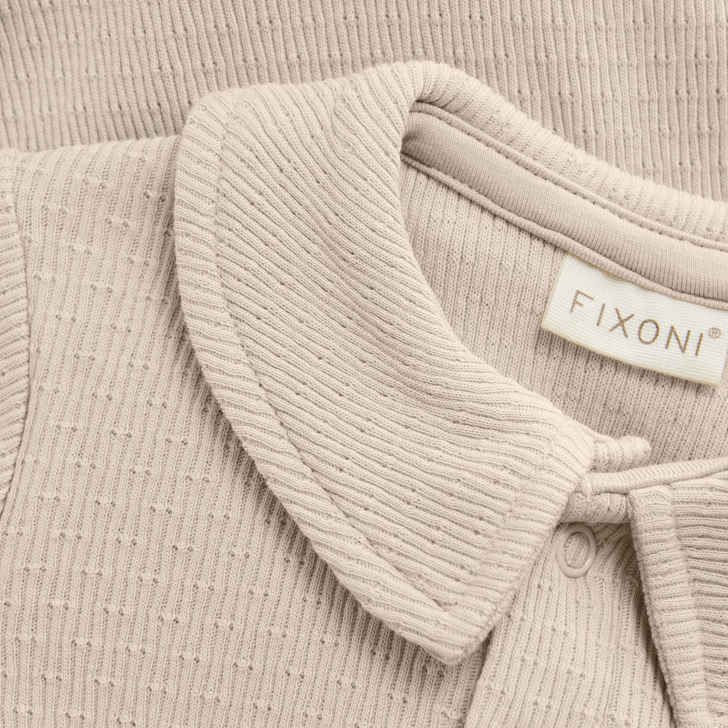 Fixoni - Romper Jumpsuit Rib - 100% biologisch katoen