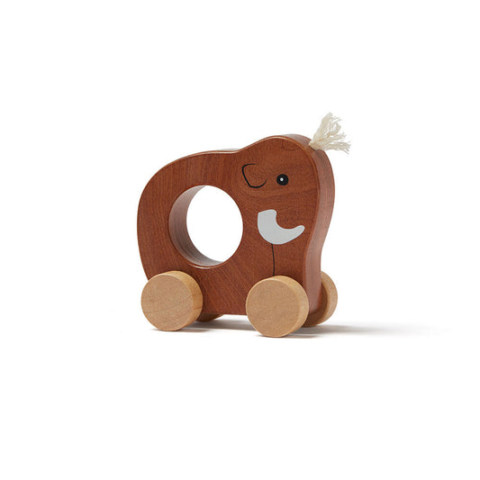 Kid's Concept - Push Toy Mammoet - Speelgoed - FSC-gecertificeerd hout