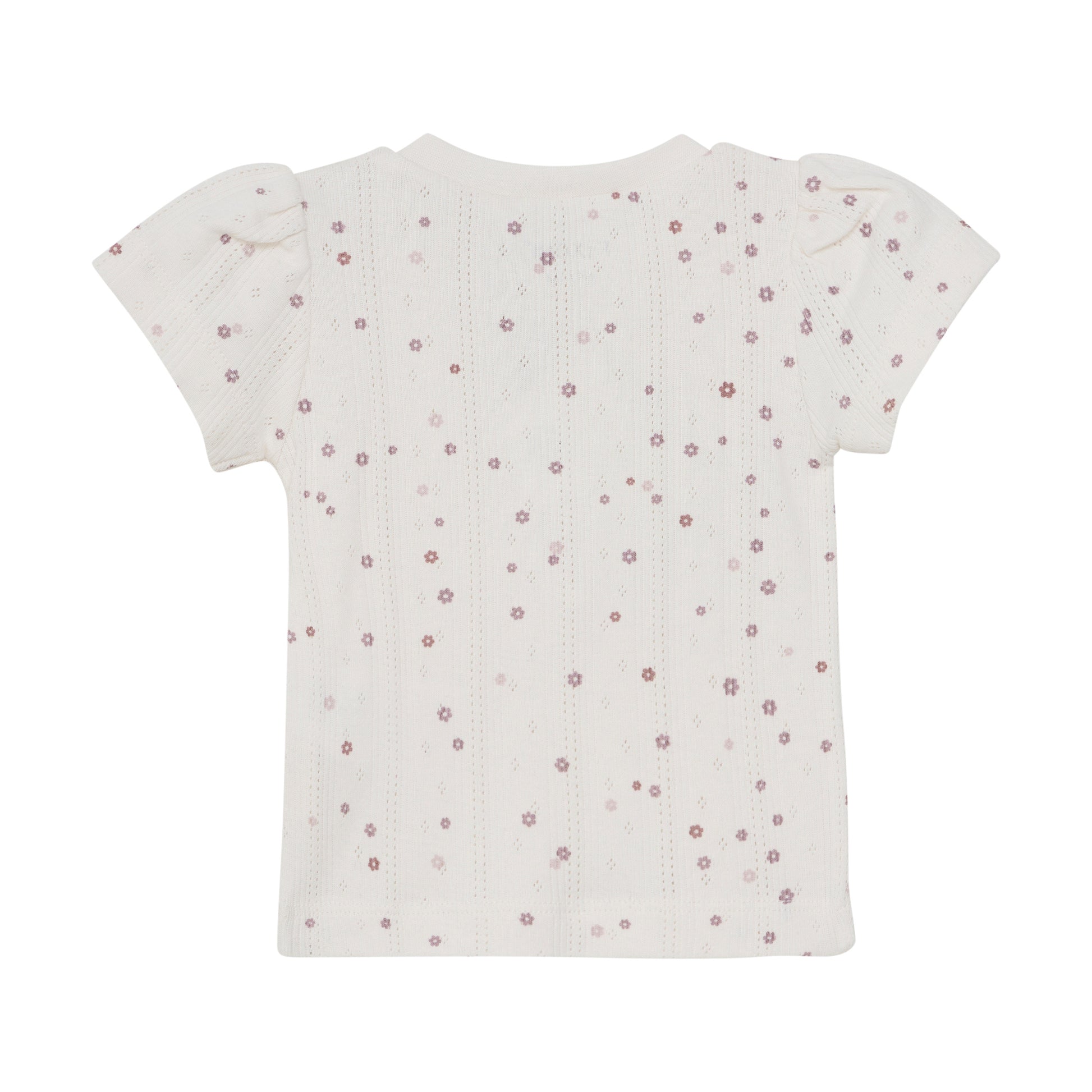 Fixoni - T-Shirt SS Pointellle - Top - 100% katoen