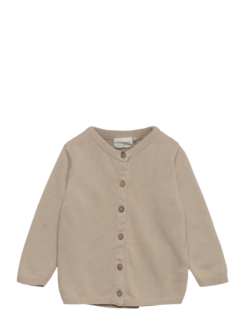 Vestje lange mouw - Oatmeal beige - Fixoni