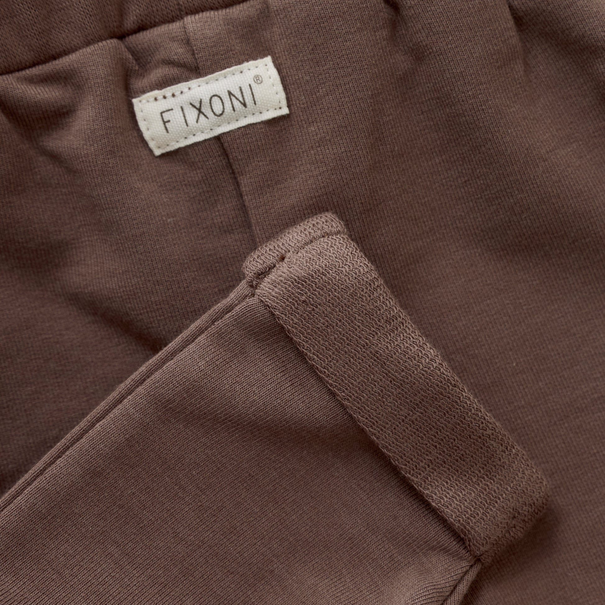 Fixoni - Pants Sweat - Broekje - Coffee quartz - Katoen mix