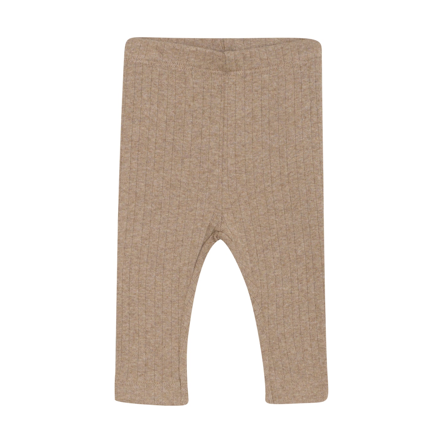 Fixoni - Leggings Melange - Mocha Meringue Melange - 100% katoen voorkant