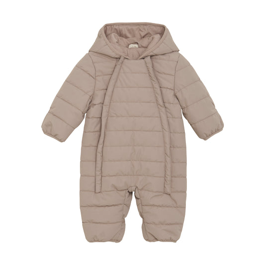 Fixoni - Wholesuit w. Lining Quilted - Winter buitenpak - Mocha Meringue voorkant