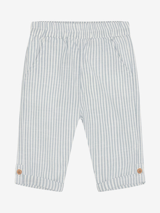 Broekje - Biologisch katoen - Blauw gestreept/Mountain Spring - Fixoni voor