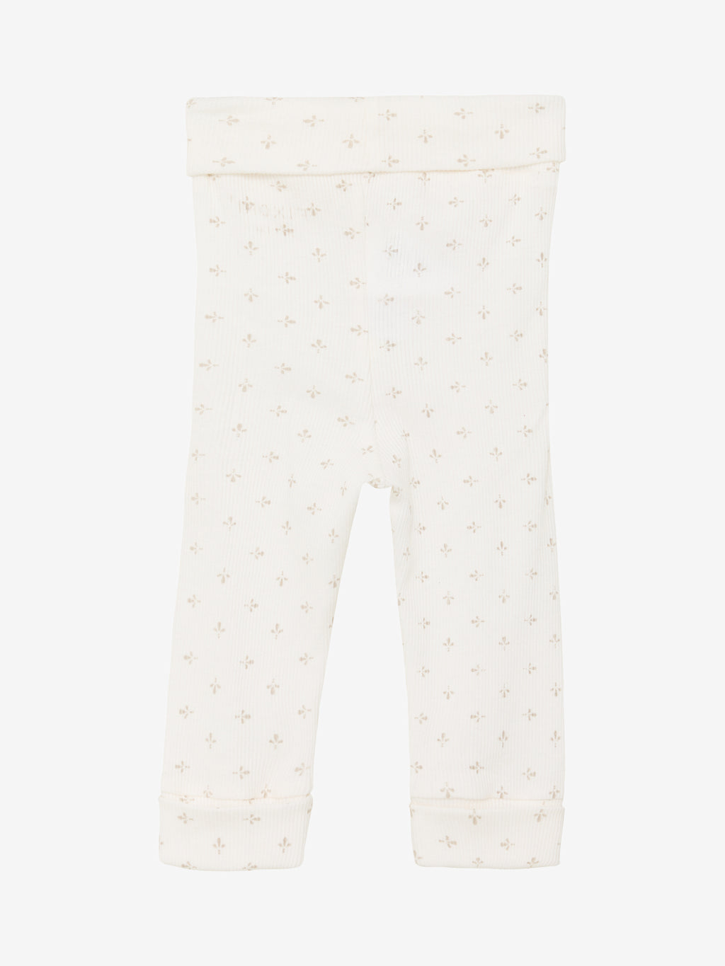Legging - Biologisch katoen - Wit/Gardenia - Fixonia achterkant