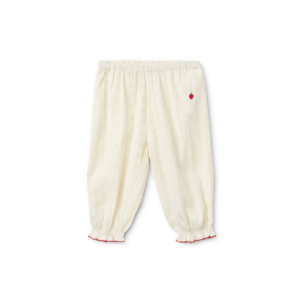 Broekje Claire - Katoen - Ivory/Wit - Flöss