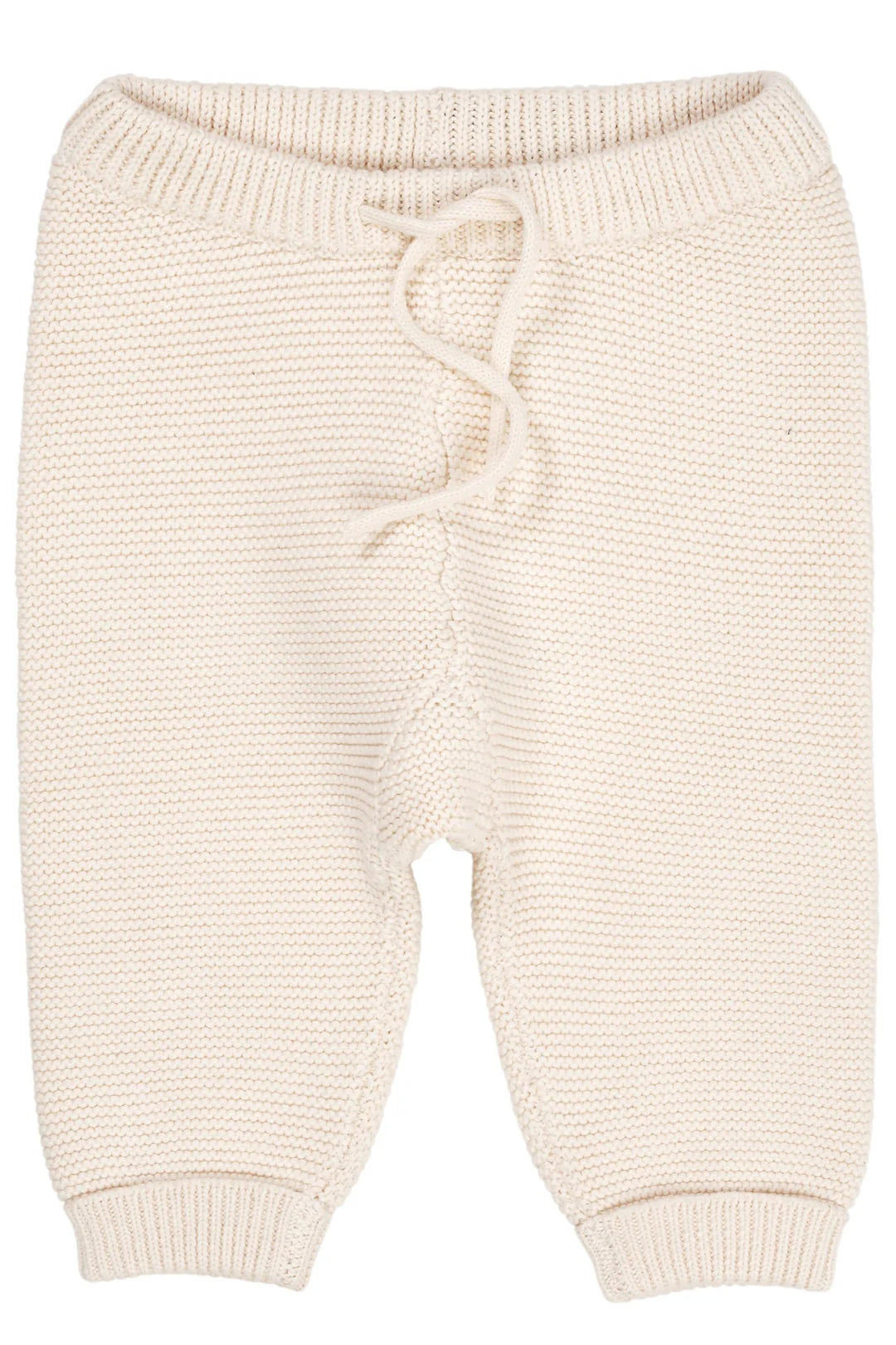 Gebreid broekje - Biologisch katoen - Classic baby cotton pants - Copenhagen Colors - voorzijde