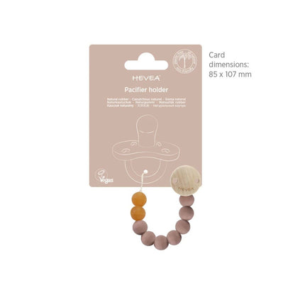 Speenkoord - Natuur rubber - Tan beige - Hevea afmeting