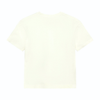 T-shirt - Biologisch katoen - Wit/Antique White - Huttelihut achterkant