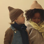 Beanie Fonzie Kids - 100% extra fine Italian merino wool - HVID