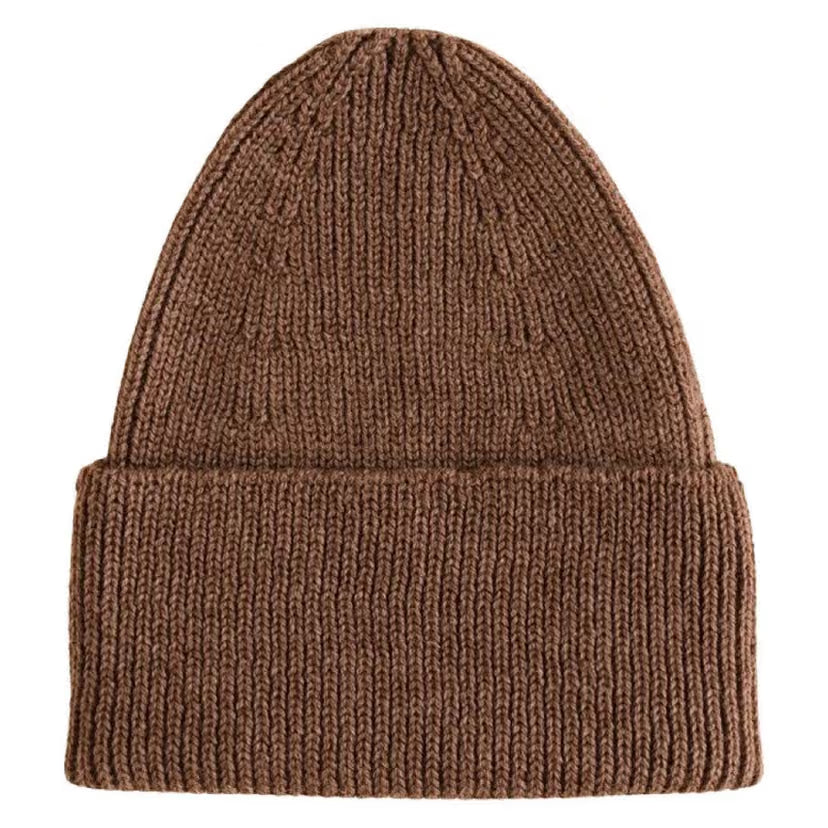 Beanie Fonzie Kids - 100% extra fine Italian merino wool - HVID