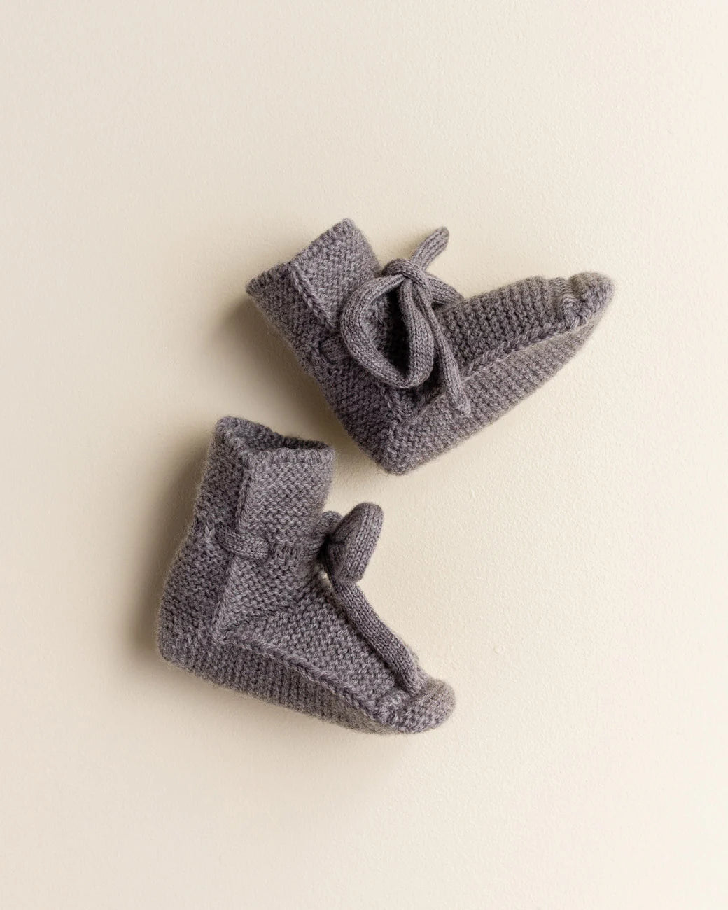 Booties - Baby Slofjes - Merinowol - HVID