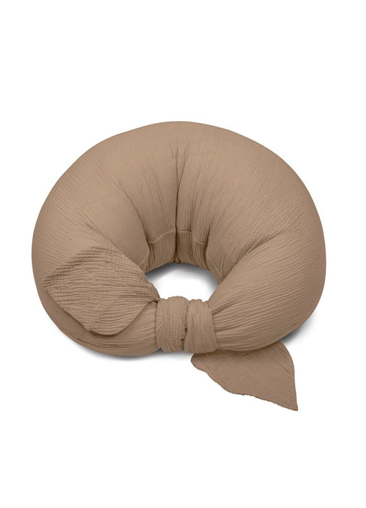 Pregnancy/Nursing Pillow - Organic Cotton - Brown - That's Mine