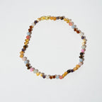 Barnsteen en edelstenen ketting - Rainbow - 32 cm - Nirrimis - productfoto - afbeelding 3