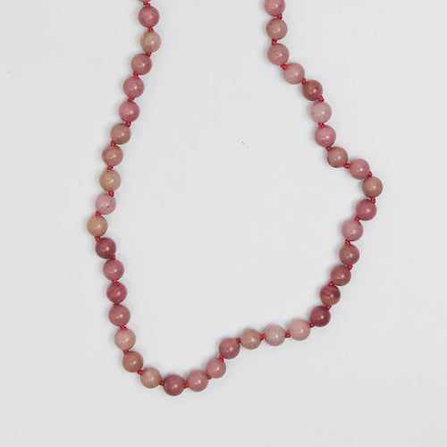 Barnsteen en edelstenen ketting - Berry - 32 cm - Nirrimis - productfoto