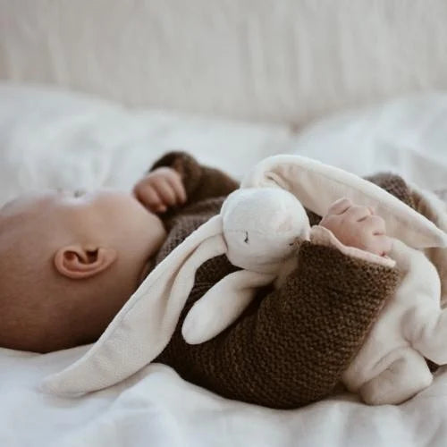 Sensorisch knuffeldoekje - Sensory Bunny - Moonie - productfoto - afbeelding 5