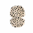 Merino wollen kinderwagen inleg Snuggler® - Leopard Peanut - BINIBAMBA