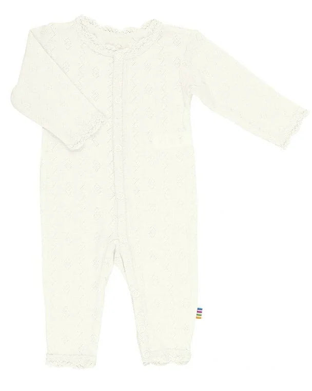 Boxpakje - Wol/Zijde - Pointelle - White - Joha - productfoto - afbeelding 3