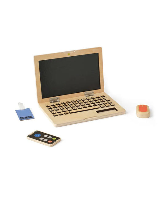 Spielzeuglaptop - Computer-Set - Holzspielzeug - Kid's Concept