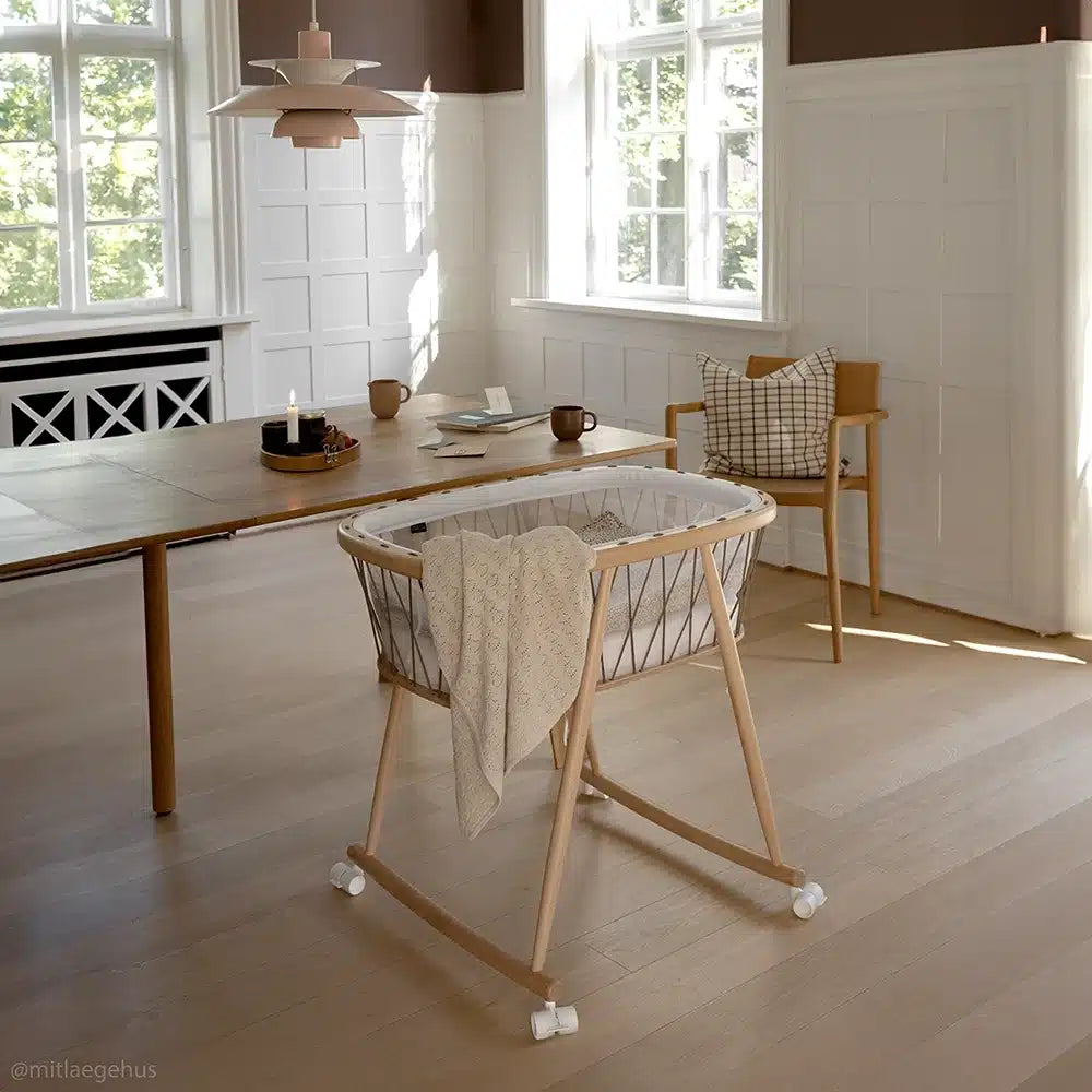 Wielen voor KUMI wieg - Charlie Crane - productfoto - afbeelding 7