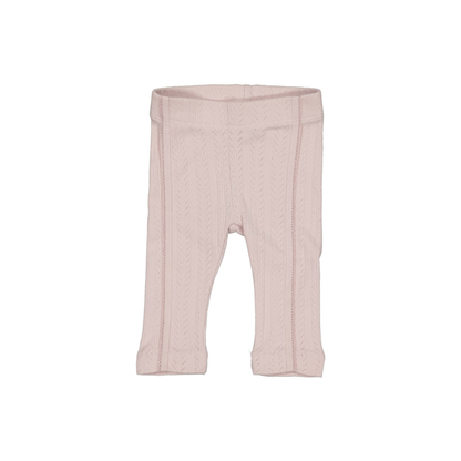 Legging pointelle Marijn - Biologisch katoen - Roze/Soft Pink - Levv Labels