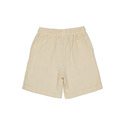 Kort broekje - Katoen - Off white/Stripe - Levv Labels achter