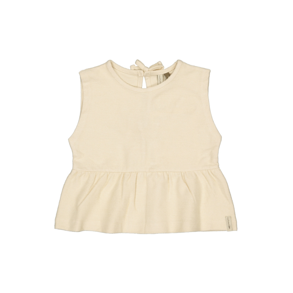 Top Bellis - Katoen - Ecru/Oatmeal - Levv Labels voor