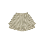 Rokje Billie - Skort - Katoen - Gestreept/groen - Levv Labels voor