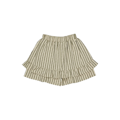 Rokje Billie - Skort - Katoen - Gestreept/groen - Levv Labels voor