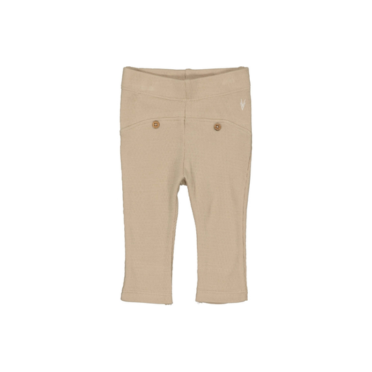 Legging Max - Biologisch katoen - Greige - Levv Labels voorkant