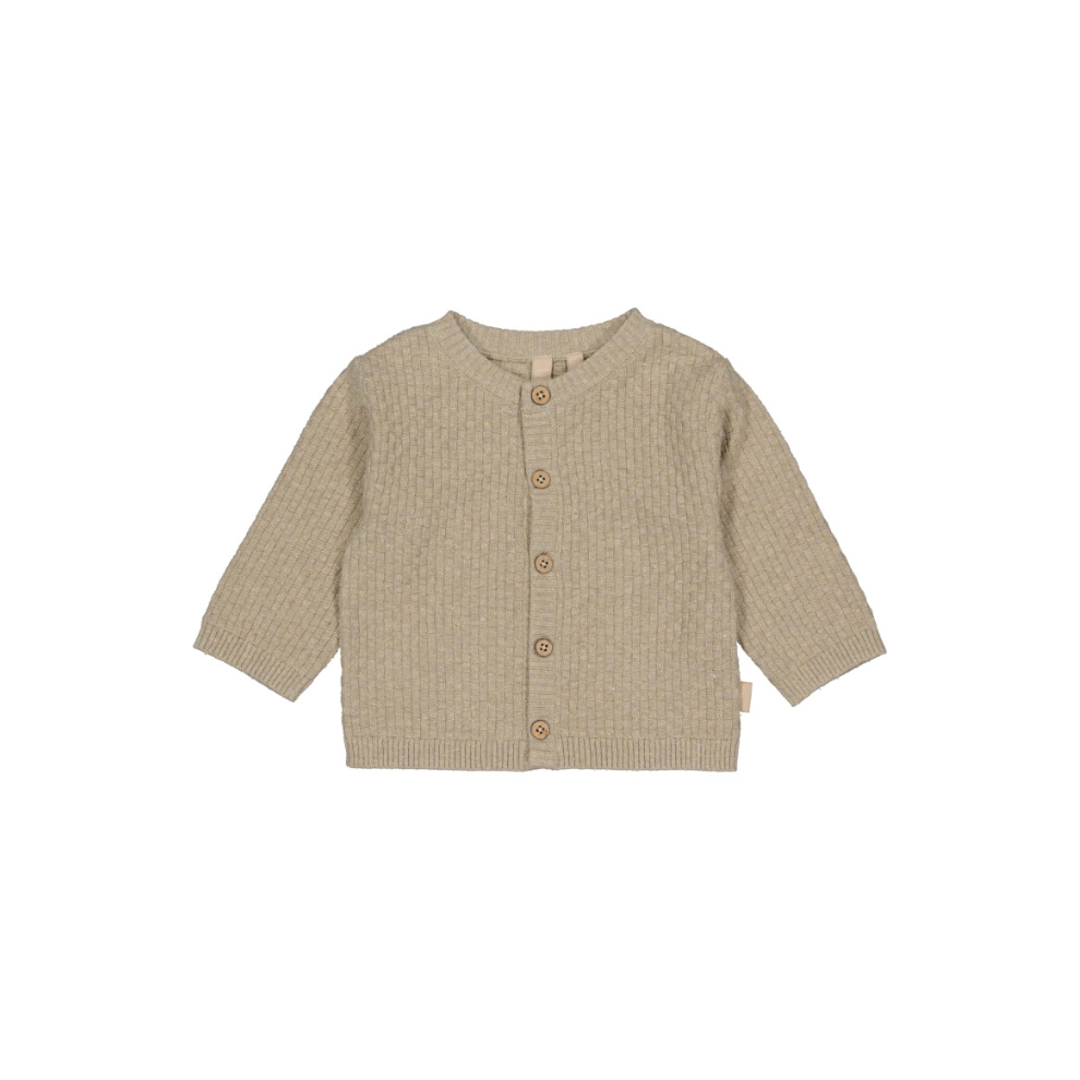 Vestje Melle - Biologisch katoen - Greige - Levv Labels voor