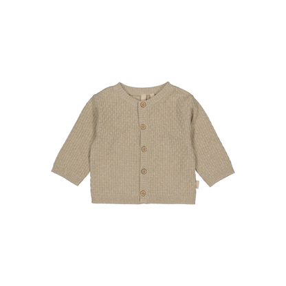 Vestje Melle - Biologisch katoen - Greige - Levv Labels voor