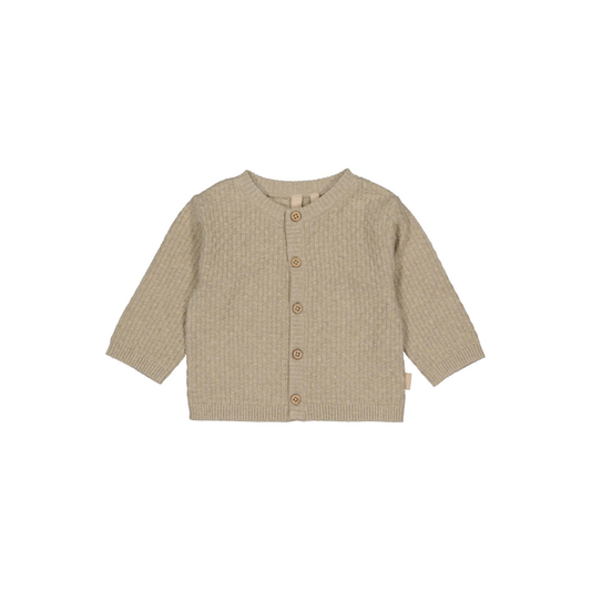 Vestje Melle - Biologisch katoen - Greige - Levv Labels voor