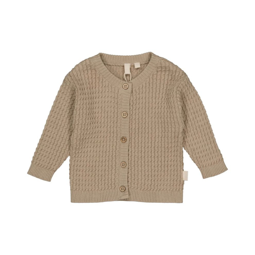 Levv - Kes sweater - Gebreid vestje - 100% biologisch katoen voorkant