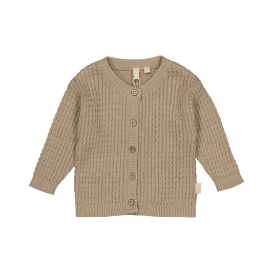 Levv - Kes sweater - Gebreid vestje - 100% biologisch katoen voorkant