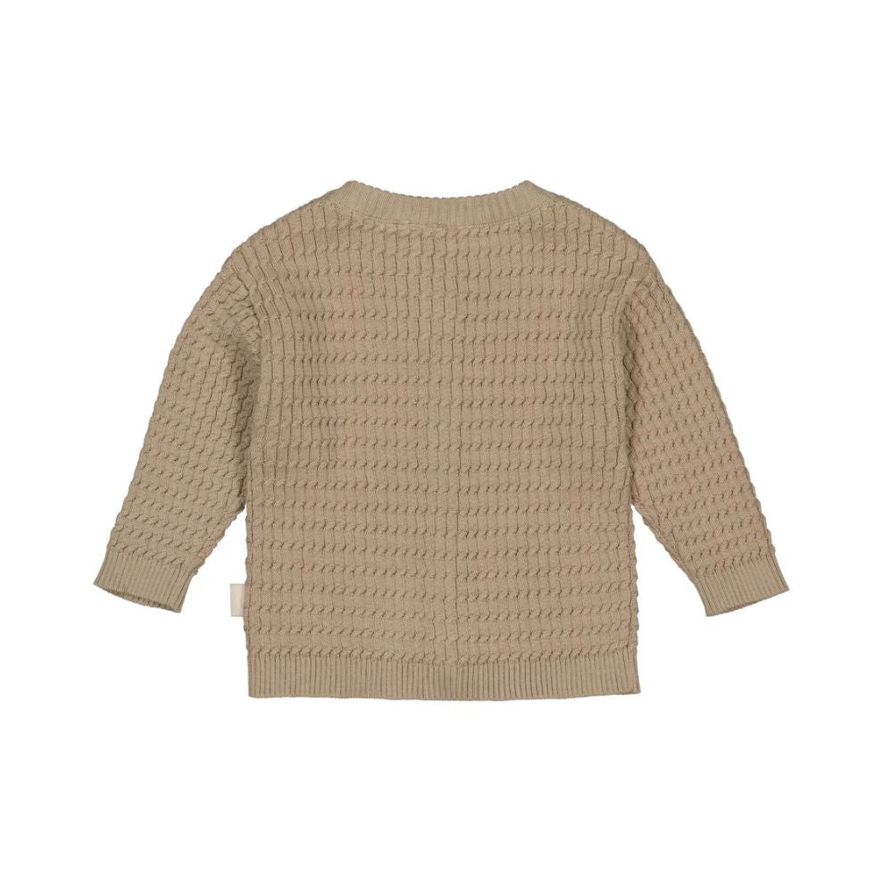 Levv - Kes sweater - Gebreid vestje - 100% biologisch katoen achterkant