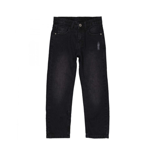Spijkerbroek Jaimy - Katoen - Dark grey/donkergrijs - Levv voorkant