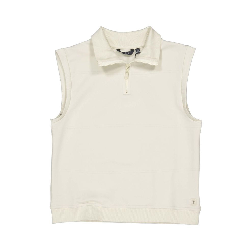 Bodywarmer Tom - Katoen - Kit/offwhite - Levv product