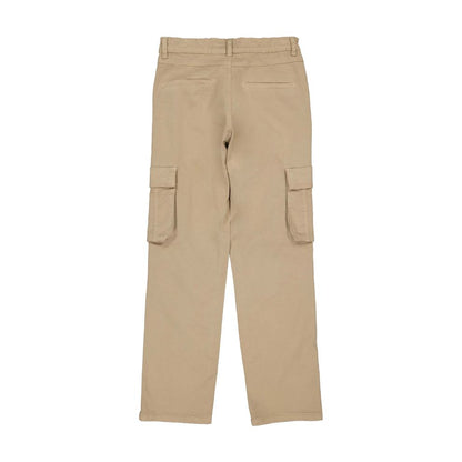Cargobroek Tyler - Katoen - Sand/beige - Levv achterkant