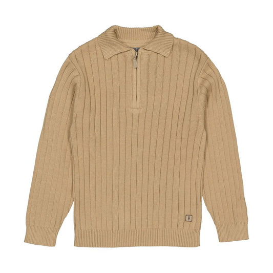 Trui Vidal - Katoen - Sand/beige - Levv voorkant